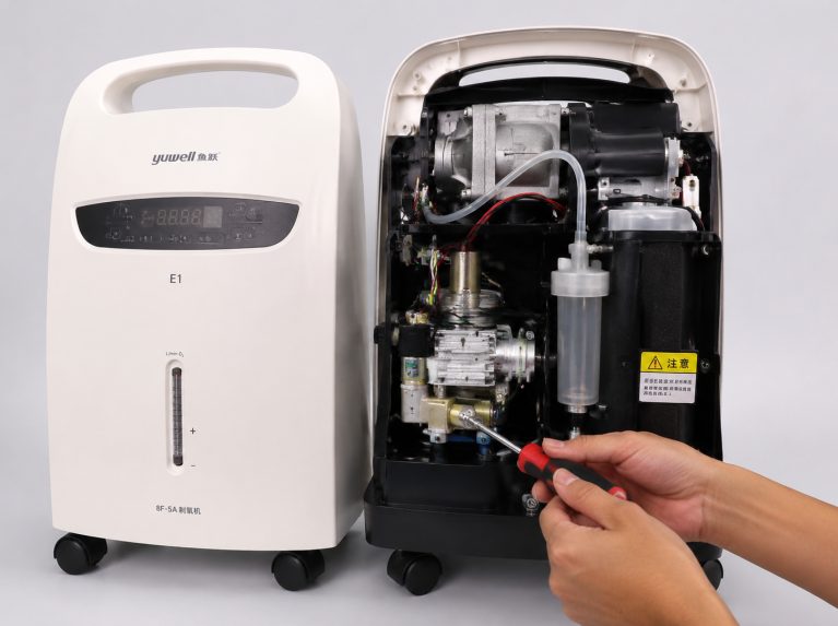 秦皇岛鱼跃制氧机E1/E2/E3/E4故障代码维修